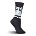 Grumpy Cat Women's Single Pack Stay Grumpy Crew Socks, Go Away, 9-11