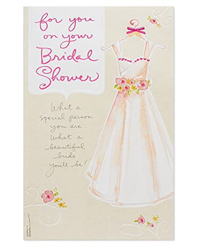 American Greetings Bridal Shower Card (Dress) #TOP3