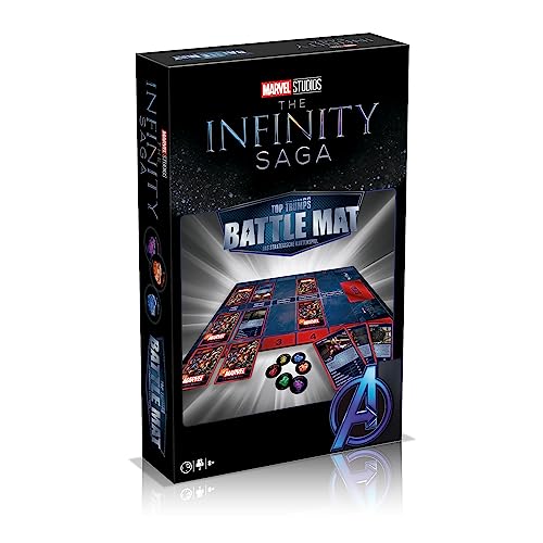 Top Trumps Battle Mat Marvel Brettspiel - Marvel Fanartikel Gesellschaftsspiele - Strategisches Brettspiel für Fans - 2+ Spieler ab 8+ Jahre - Deutsch