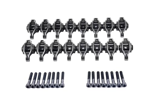 Pateyney LS1 LS2 LS6 5.7L 6.0L Enhanced Rocker Arms with Upgraded Trunion Kit Installed