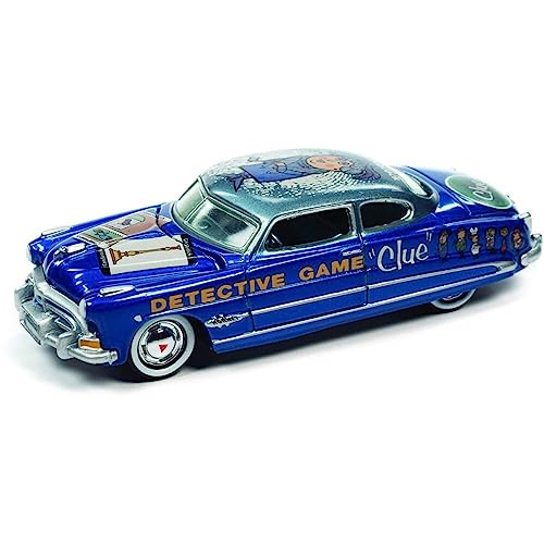 Johnny Lightning Vintage Clue Hudson Hornet 1951 escala 1:64 miniatura 2