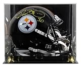 Steelers Jerome Bettis Signed Full Size Speed Rep Helmet W/Case BAS Witnessed