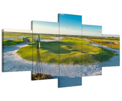 Streamsong Black Golf Course Wall Art 60x40 Framed Canvas