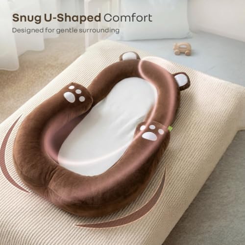 Image of R for Rabbit Snuggy Teddy Kids Bedding Bag | Soft Portable Travel Sleep Sack for Kids | Ultra-Soft Plush Fabric for Everyday Comfort (Brown)