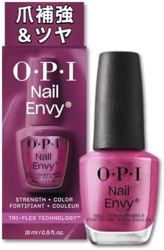 OPI(オーピーアイ) 爪補強コート ピンク パール 15mL (ネイルエンビーα NT229) ツヤ 美爪 育爪 ネイルケア 強化 保護 ハードナー ギフト プレゼント 【国内正規品】