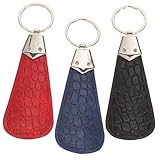 Veemoon 3pièces Cuir Durables Avec Porte-clés Glissoir Chaussures Pratique Et Antidérap...