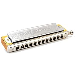 Harmonica HOHNER Super Chromonica 48 27048 D en Tonalité RE - Les Beatles, Paul McCartney, John Lennon, RIngo Starr, George Harrison