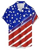 Conseils : lavage en machine à froid, séchage à basse température. Ne pas utiliser d'eau de Javel. La chemise boutonnée Independence Day s'assortit avec un t-shirt ou un gilet pour un look décontracté; associez des lunettes de soleil pour créer un style de loisirs tendance, ou associez-la avec des sandales et un chapeau de soleil pour la plage.