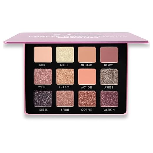 Nude Pink Rose Eyeshadow Palette - 12 Highly Pigmented Shimmer Matte Colors For Professional Neutral Makeup Looks - Travel Size Eye Shadow Palette With Mirror