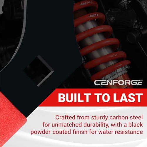 CENFORGE Cenfoge Universal Coilover Adjustment Spanner Wrench Set, 4-PC. Tool Kit for Suspension System and Shock Adjustments, with 3/8" Drive Hole, Universal Fit Most Coilovers Shocks. - Image 7