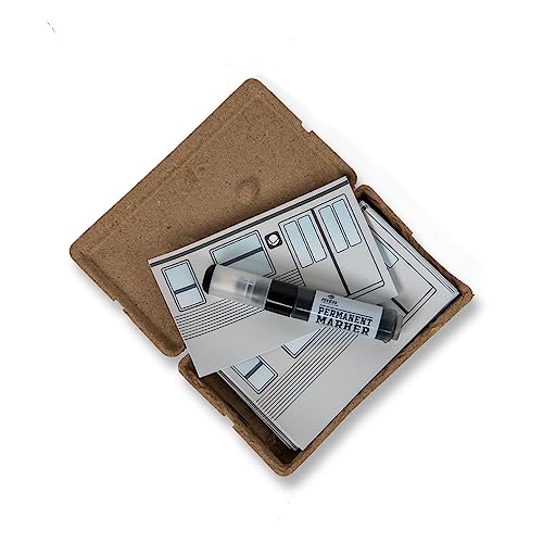 Montana Colors Mtn Wtf Stickers Metro, 50 Adesivi + Pennarello