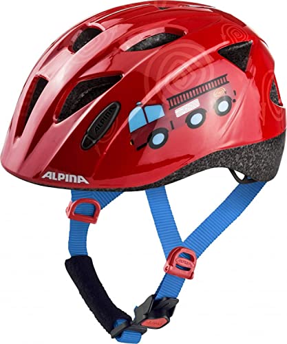 Alpina Ximo, Caschi Da Ciclismo Unisex-Youth, Firefighter, 49-54