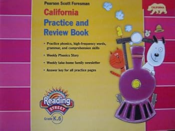 Paperback California Reading Street Grade K.6 Practice and Review Book