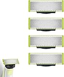 Lame di Ricambio per Philips One 1 Blade, Compatibile con One 1 Blade e One 1 Blade Pro, 4 Pezzi, QP215/50 QP250/50 QP437/50 A immagine