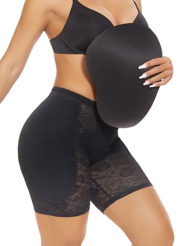 Velssut Hip Padded Underwear for Women Hip Enhancer Panties Hip