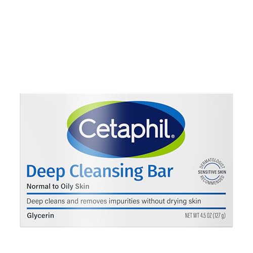 Cetaphil Deep Cleansing Face & Body Bar Soap, Sensitive Skin Care, 6ct - image 8