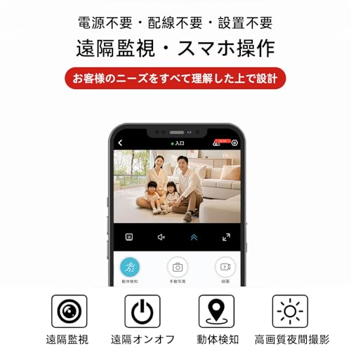 Anoomoide 小型Wifi防犯カメラ