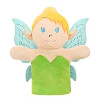 Set De 5 Marionnettes à Main Contes De Fées – Roi, Reine, Princesse, Prince Et Lutin – En Tissu Doux, Bouche Mobile, Pour Jeux De Rôle Et Narration