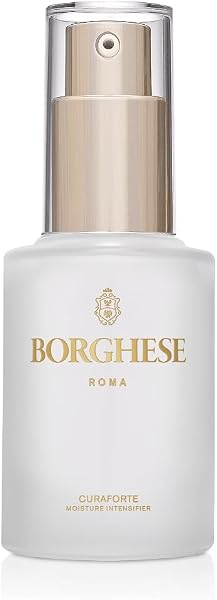 Borghese Curaforte Moisture Intensifier - Moisturizer Booster Serum for Uneven Tone & Fine Lines with Hyaluronic Acid & Collagen, For All Skin Types, Travel Size