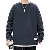 [Ferenbros] トレーナー メンズ 秋服 パーカー Tシャツ 長袖 大きい サイズ ゆったり ビッグ シルエット プルオーバー トップス カジュアル おしゃれ 服 春秋用 シンプル オシャレ スポーツウェア