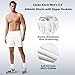 Imagen de Casey Kevin Pantalon Corto Hombre Algodón Cremallera Bolsillos Deporte Gimnasio Pantalón Running Calzonas Fútbol Baloncesto Verano Shorts Tenis Deportivo Gym Cortas Regalo