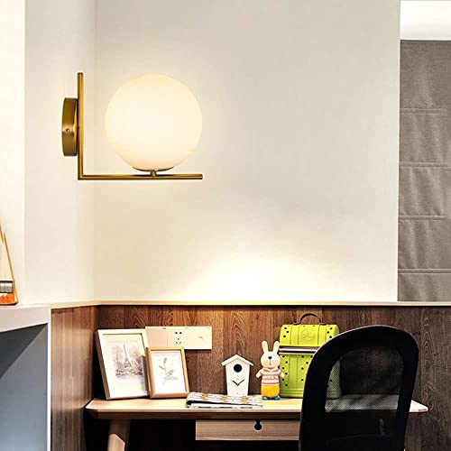 Lámpara de pared de metal nórdico E27 e iluminación interior para dormitorio 3