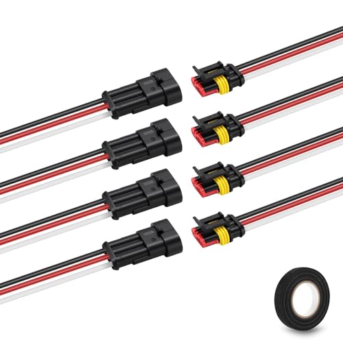 Instalación de luces led marinas con conector rápido de 3 pines