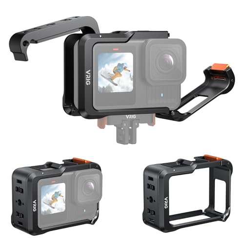 VRIG For GoPro Hero 13/12/11/10/9 Blackp P[W A~t[ c Be Jیt[ R[hV[t 1/4lWt ی ϏՌ ANVJ}Eg GoPro 13 ANZT[