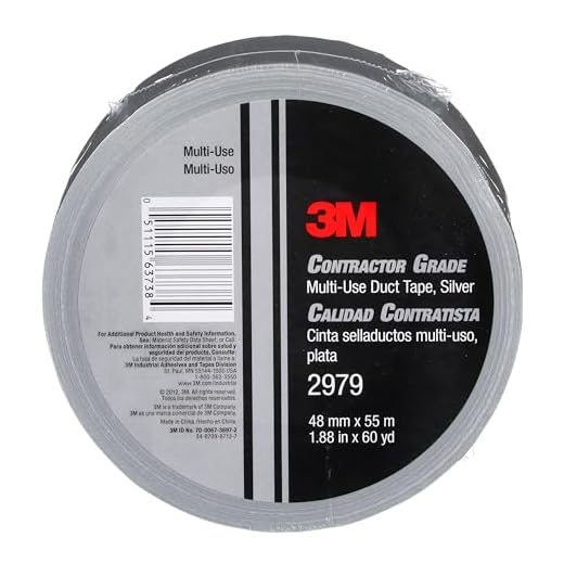 3M 2979 Ruban adhésif multi-usage Argenté 4,8 cm x 60 m x 7 mm