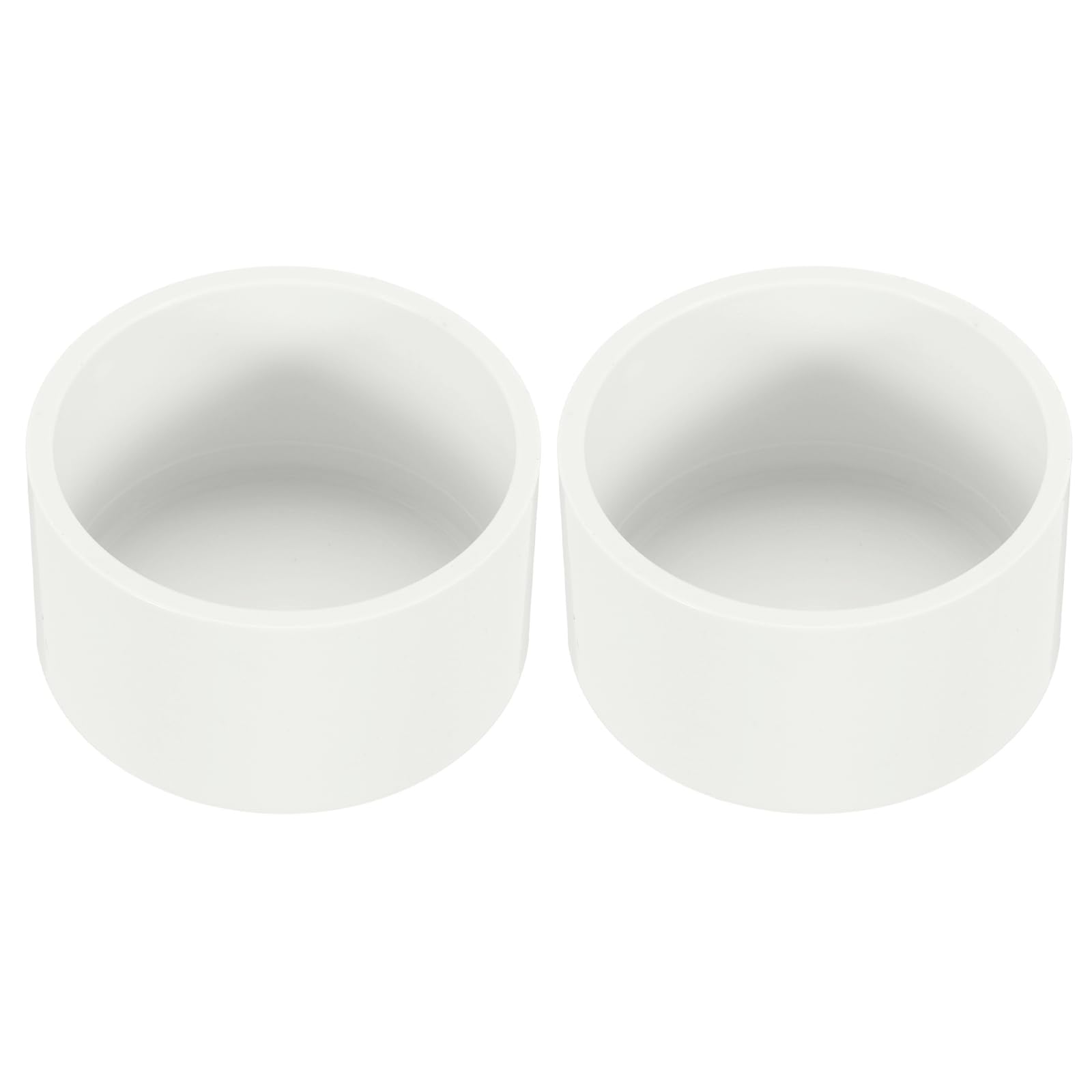 Tapón de PVC de 2" PATIKIL para rematar extremos de tubos y proteger estructuras de muebles