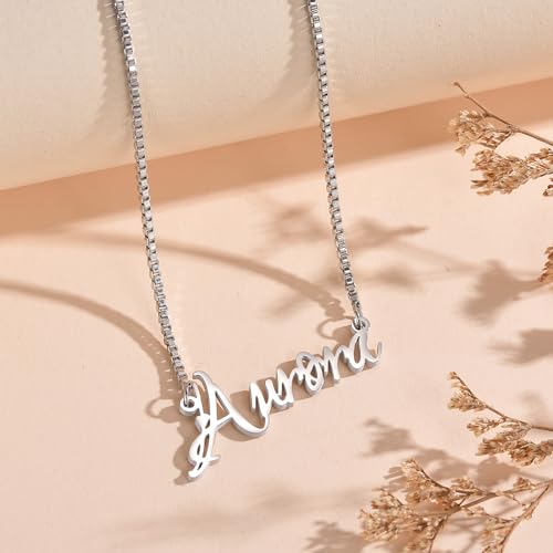 Collier nominatif de haute qualité avec chaîne bijoux prénom Giulia - 3