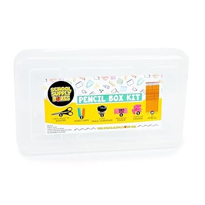 School Supply Boxes | K-5 Pallet (320 Boxes) | Back to School Essentials Kit for Students & Teachers | Includes Wide-Ruled Paper Products, Crayons, Markers, Colored Pencils, More