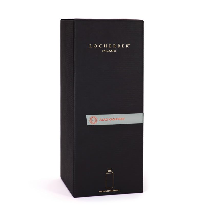 Locherber Milano Ricarica per diffusore fragranza Azad Kashmere 2500ml Profumo Fiorito, legnoso, Cipriato