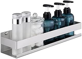 KES Shower Shelf Wall Mounted, 40CM Bathroom Shelf Shower Caddy Screw Mounted SUS304 Stainless Steel Brushed Finish, BSC205S40B-2