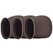 eBoot Silicone Skins for Arlo Smart Security Wire-Free Cameras, 3 Pack (Dark Brown)