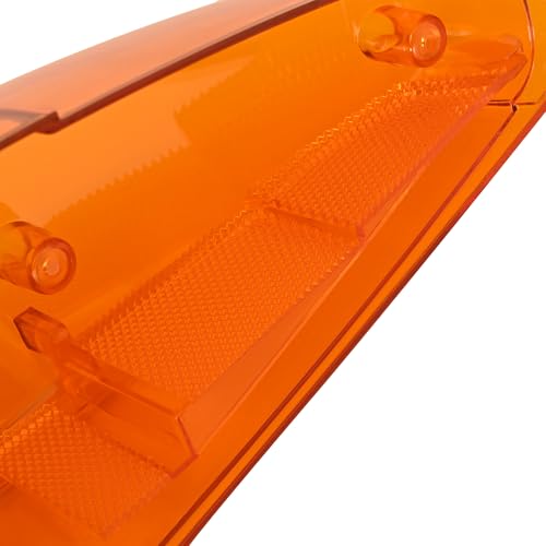 HECASA Pair Turn Signal Light Lens Compatible with 1970-1979 VW BUG Volkswagen Super Beetle Thing Front Turn Signal Lamp Lens Amber Lens Plastic (PC) - Driver & Passenger Side by HECASA - Image 6