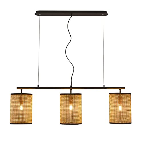 LBSWYH Nordic Simple Woven Pendant Light Chandelier Farmhouse Bamboo Lighting Fixtures 3-Lights Wicker Lamp Woven Chandelier Living Room Bar Dining Room Ceiling Hanging Light steampunk buy now online LBSWYH Nordic Simple Woven Pendant Light Chandelier Farmhouse Bamboo Lighting Fixtures 3-Lights Wicker Lamp Woven Chandelier Living Room Bar Dining Room Ceiling Hanging Light steampunk buy now online