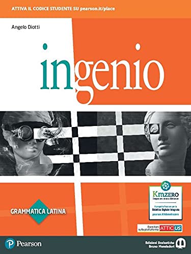 9788869106439 Ingenio. Grammatica latina. Con Lingua, lessico, cultura latina. Per le Scuole superiori. Con e-book. Con espansione online