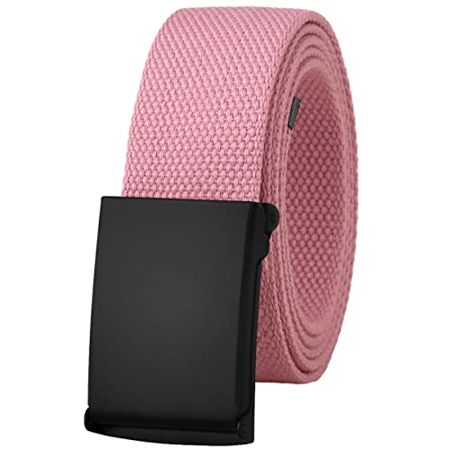 Image of Falari Canvas Web Belt Fully Adjustable Cut to Fit Golf Belt Flip Top Buckle