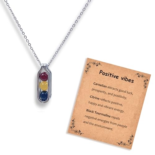 Natural Crystal Necklace Gift