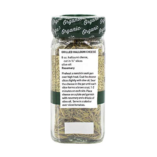 The Spice Hunter Rosemary, Organic, 0.6-Ounce Jar #TOP4