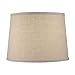 Upgradelights Sand Linen 12 Inch Uno Lamp Shade Replacement 6x12x7.5