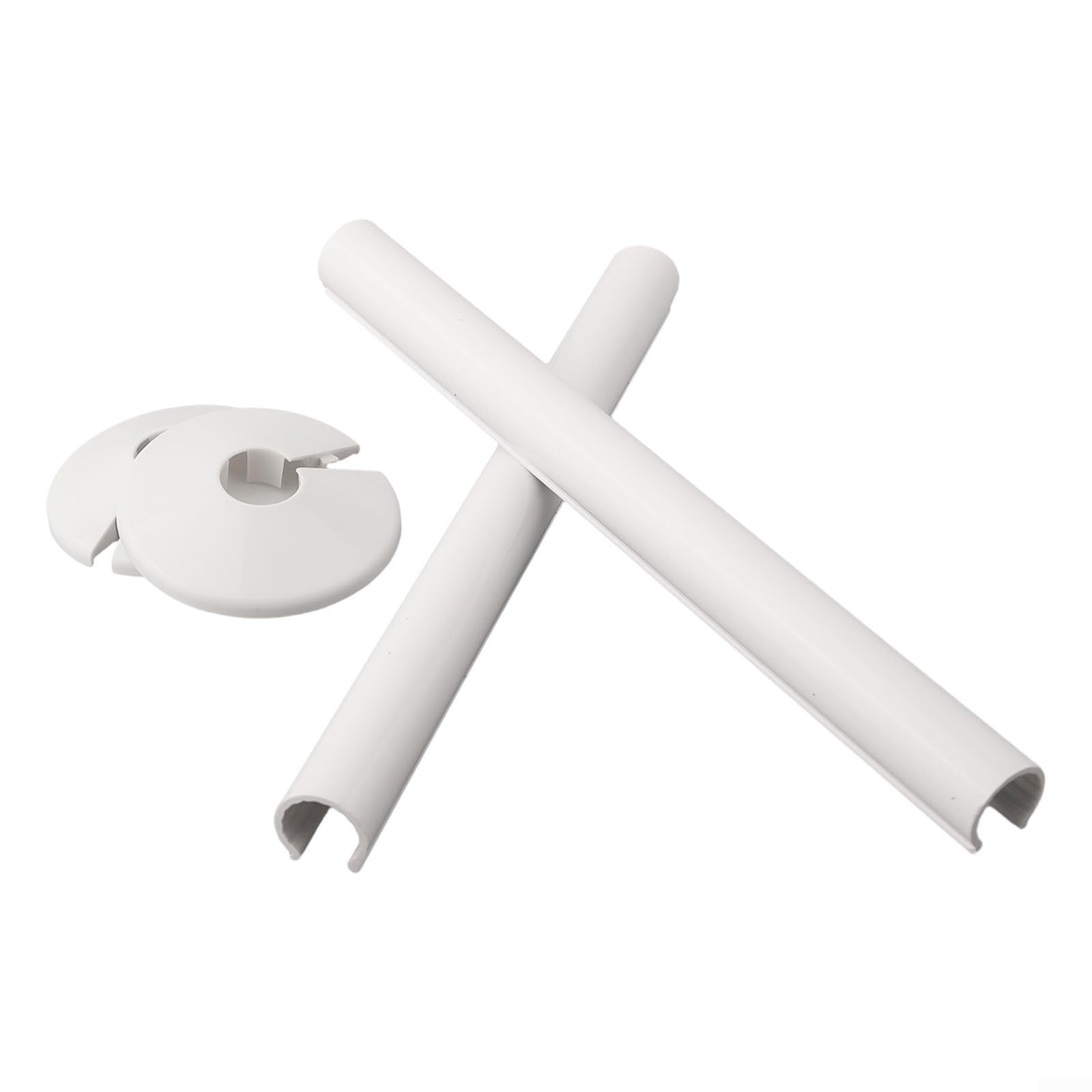 Copritubo Per Termosifone - 2 Pezzi Cromati Per Tubi Da 15 Mm - Foto 6