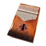La kalimba est un instrument idéal pour la musique d'éveil, facile à apprendre et à jouer, et peut jouer pour vous une musique transparente, nette et belle.
