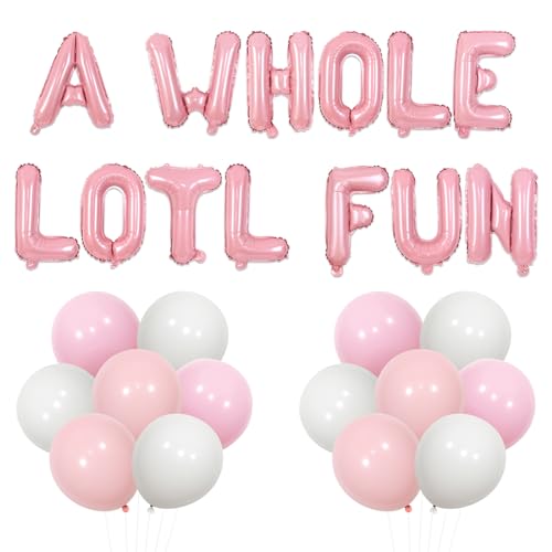 Axolotl Birthday Party Decorations a Whole Lotl Fun Balloon Banne...