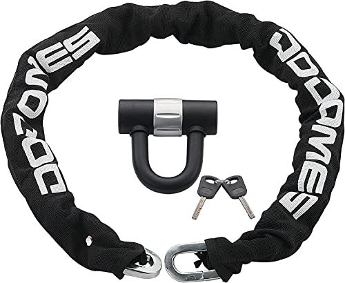 Motorcycle Lock Bike Chain Lock, Bike Locks Heavy Duty Anti Theft Combination Bicycle Lock 16Mm U Lock, Motorcycle Security Bike Lock For Bike, Motorbike, 3.3Ft #TOP6