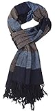 Zaina Men and Women's Checkered Cotton Sober Look Scarf (Multicolour, 80 X 180 cm)