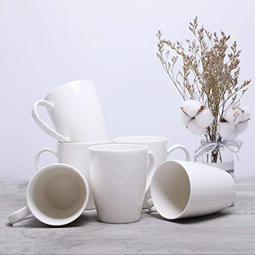Amhomel MUG-16OZ-WHITE-6 Coffee Mugs Set Of 6 thumb #4