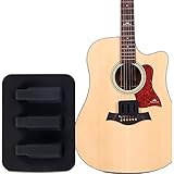 Stakee Guitar Muffling Pad Portátil Padencor De Guitarra Guitar Guitar Mude Mute Silicona Accesorio De Guitarra Acoustic Instruments Suministro