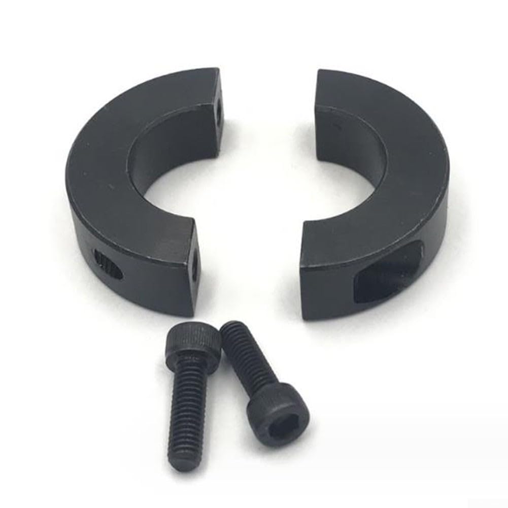 Bague De Serrage Double Fendue 40 Mm Acier Noir - Force De Maintien Axiale Élevée, Installation Facile